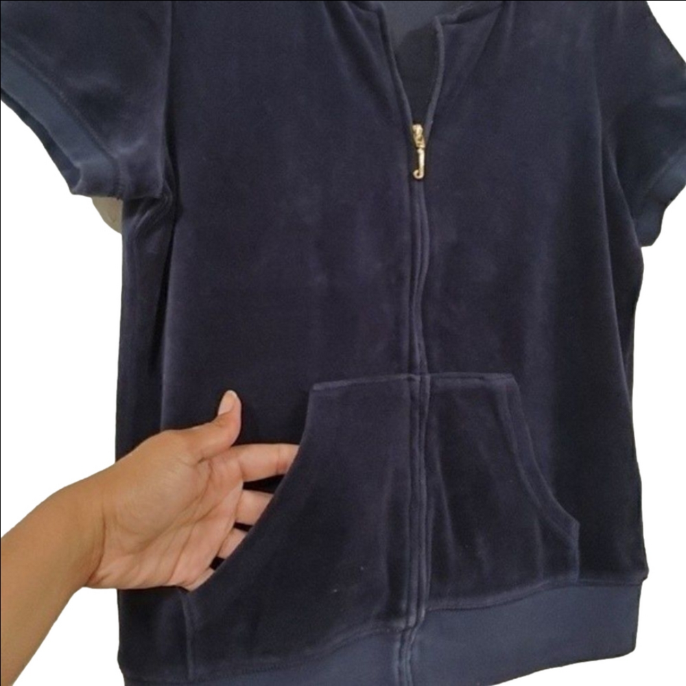 JUICY COUTURE Black Label Robertson Velour Jacket - Picture 8 of 10